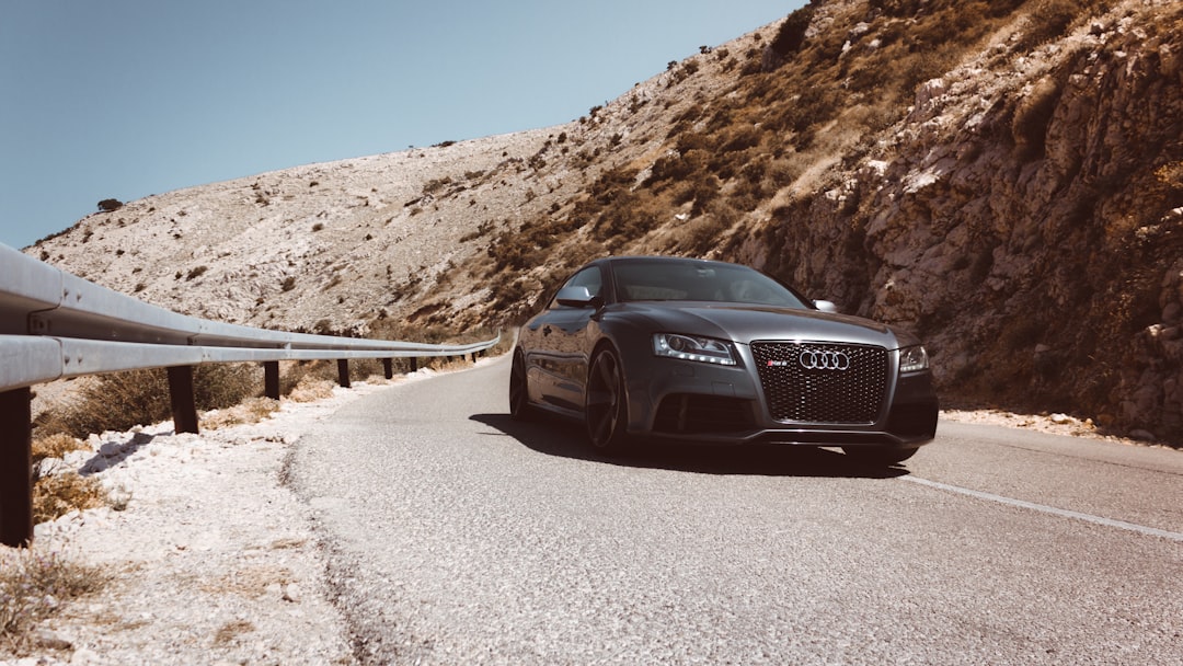 Car with insurance documents